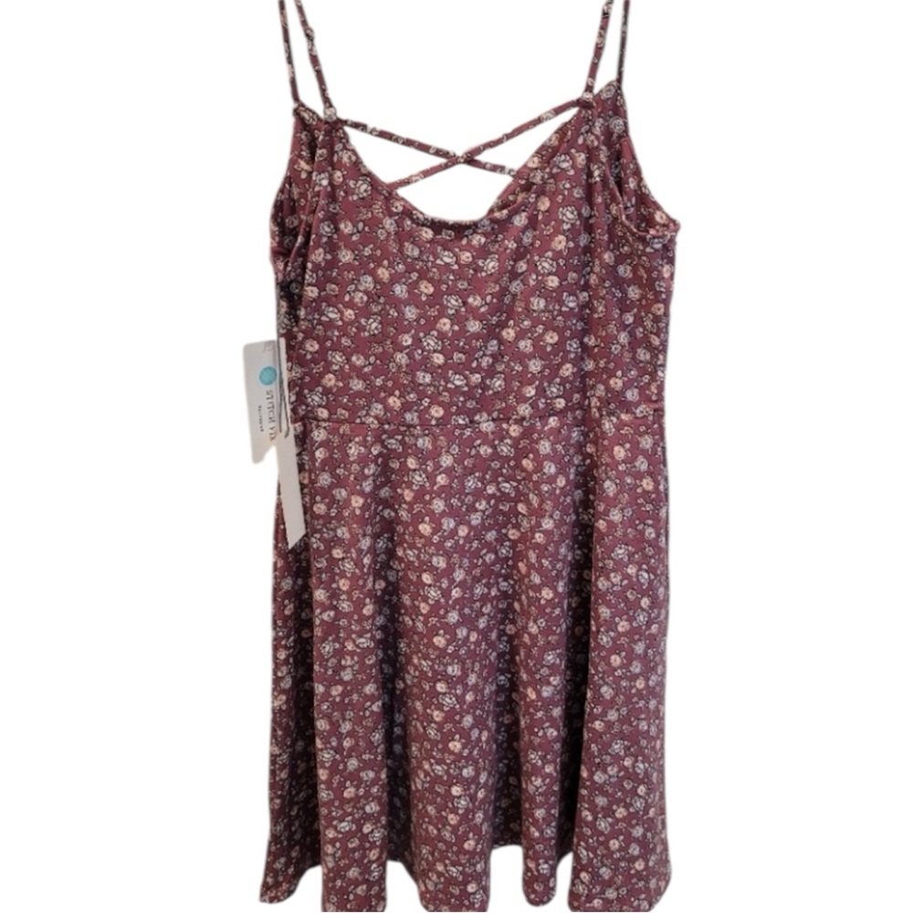 🔵 Nine Britton spaghetti strap floral Mini Dress - Picture 3 of 8
